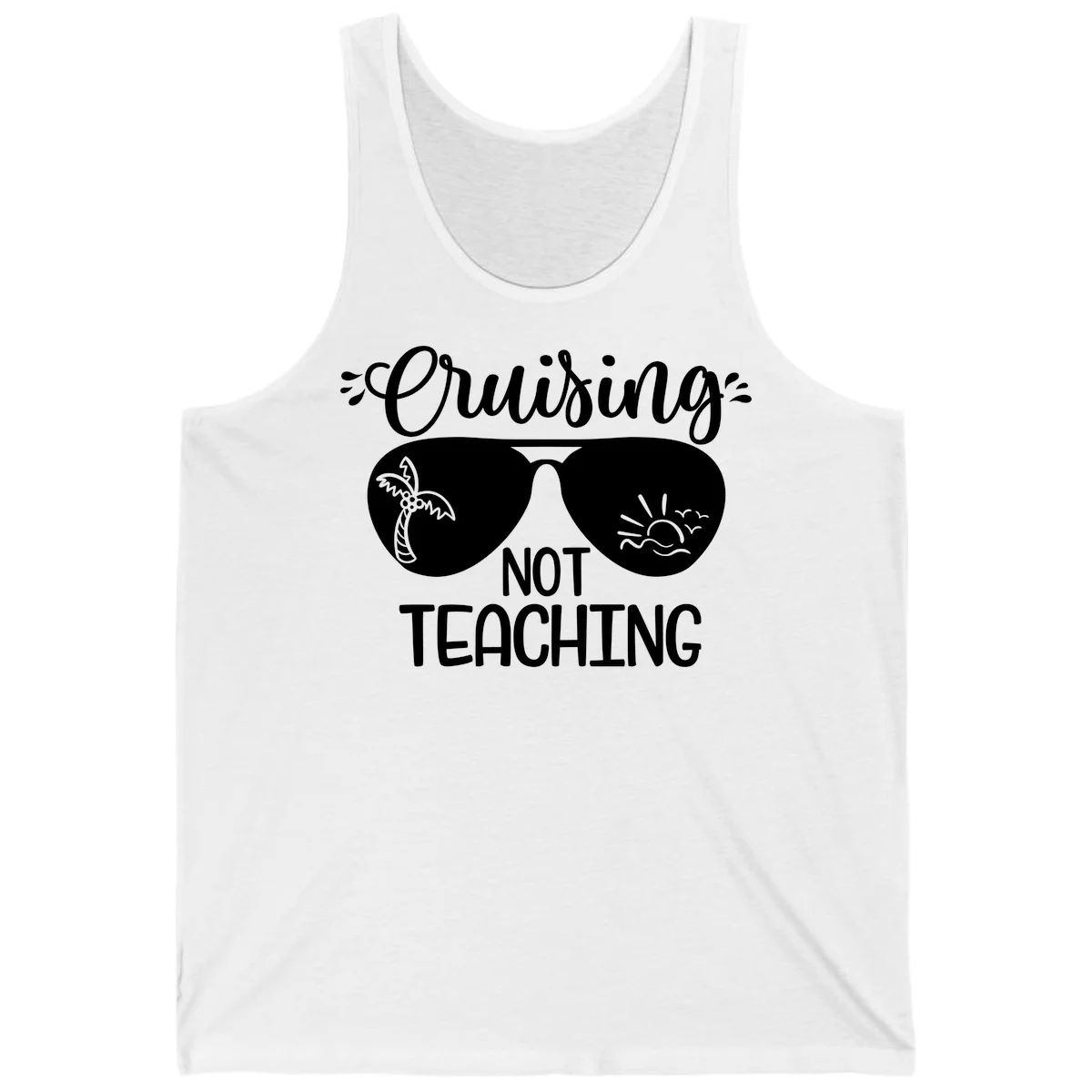 Cruising Not Teaching Tank in White