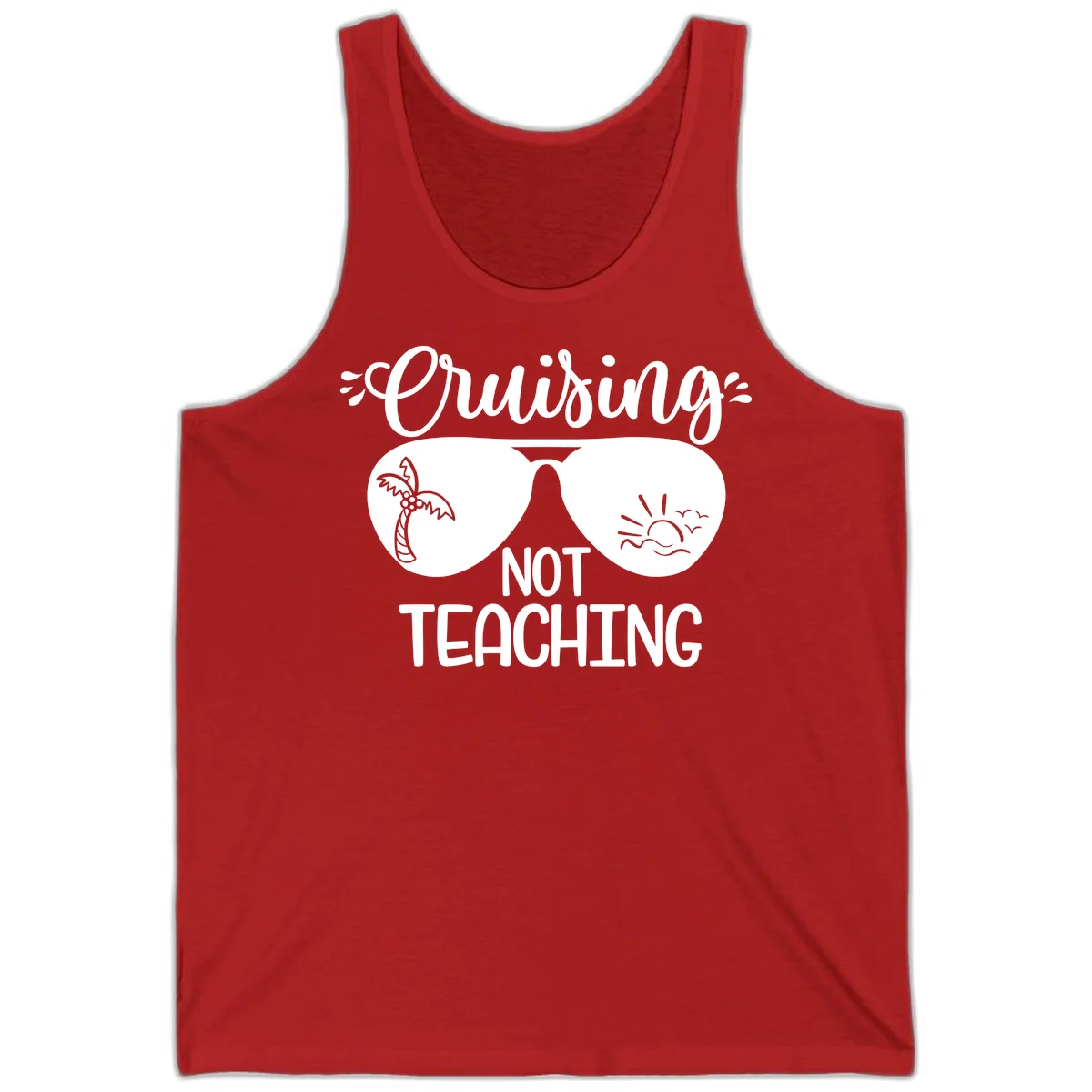 Cruising Not Teaching Tank in Red
