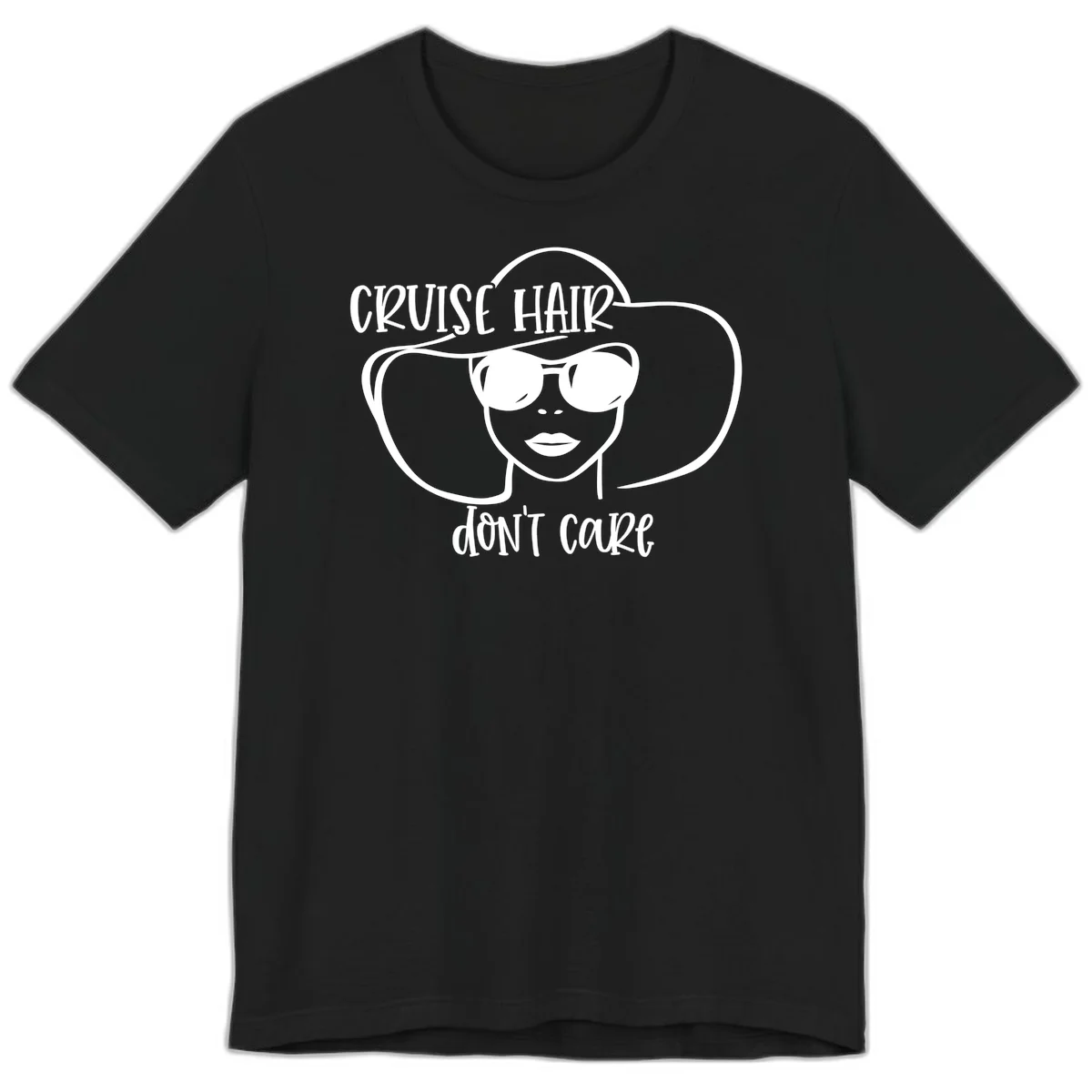 Cruise Hair Don't Care Premium T-Shirt in Black