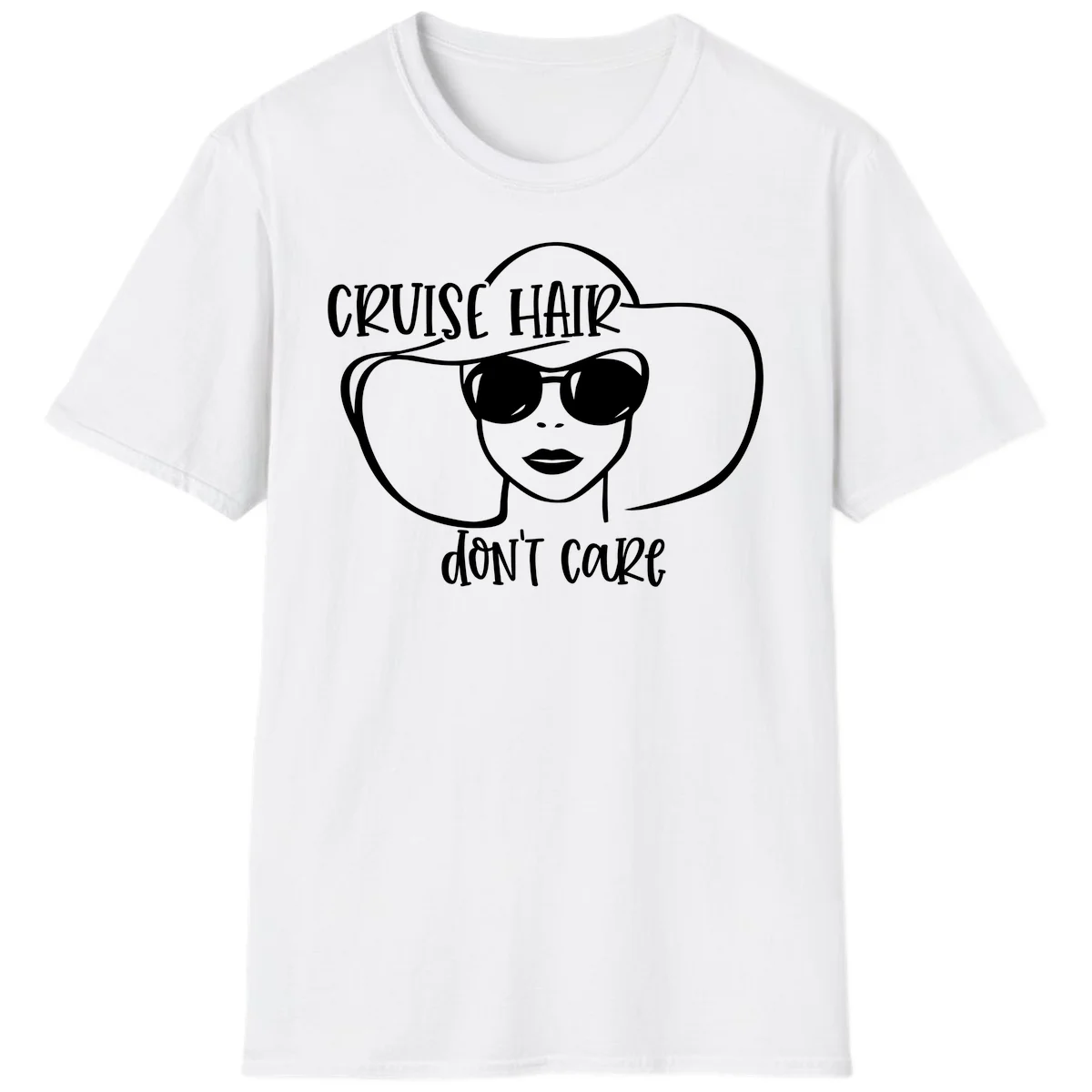 Cruise Hair Don't Care T-Shirt in White