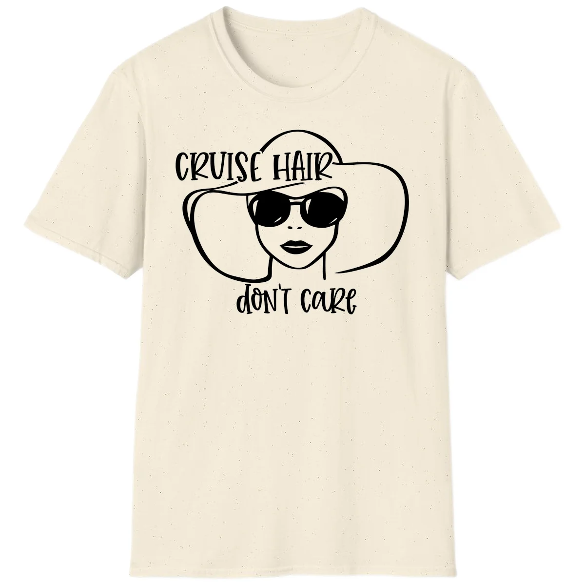 Cruise Hair Don't Care T-Shirt in Natural