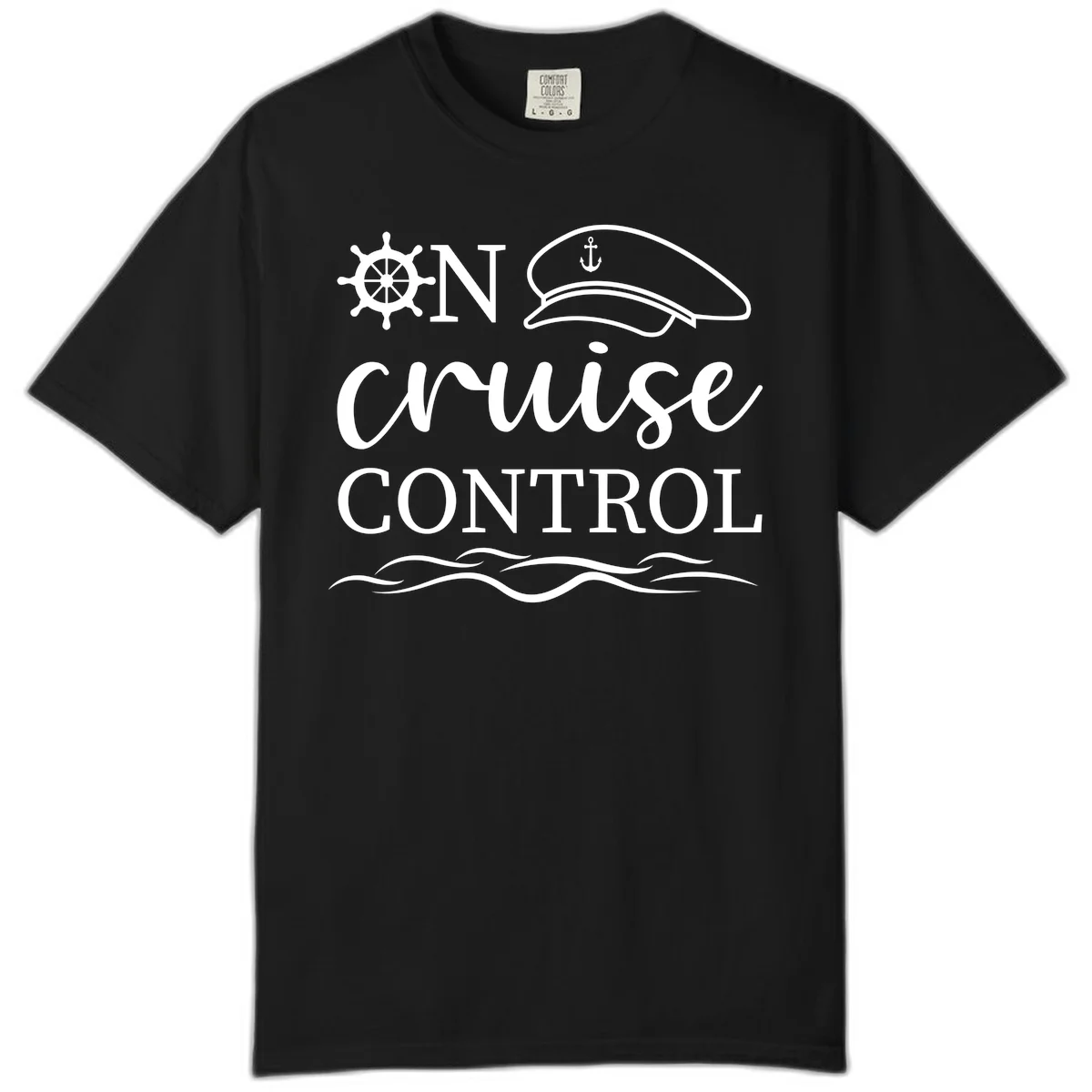 On Cruise Control Comfort Color Tee in Black