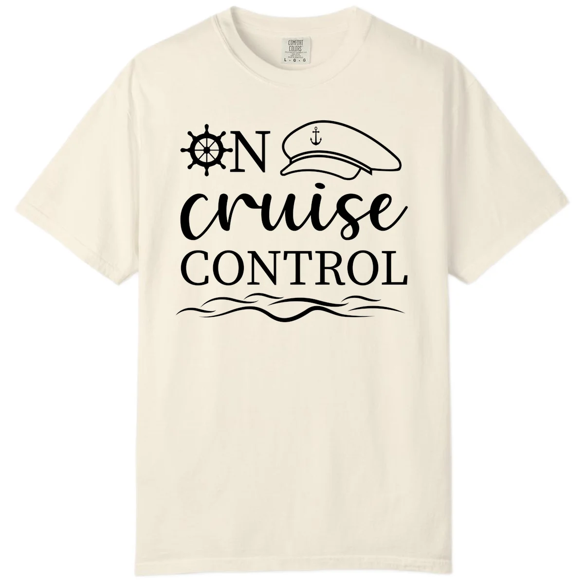 On Cruise Control Comfort Color Tee in Ivory