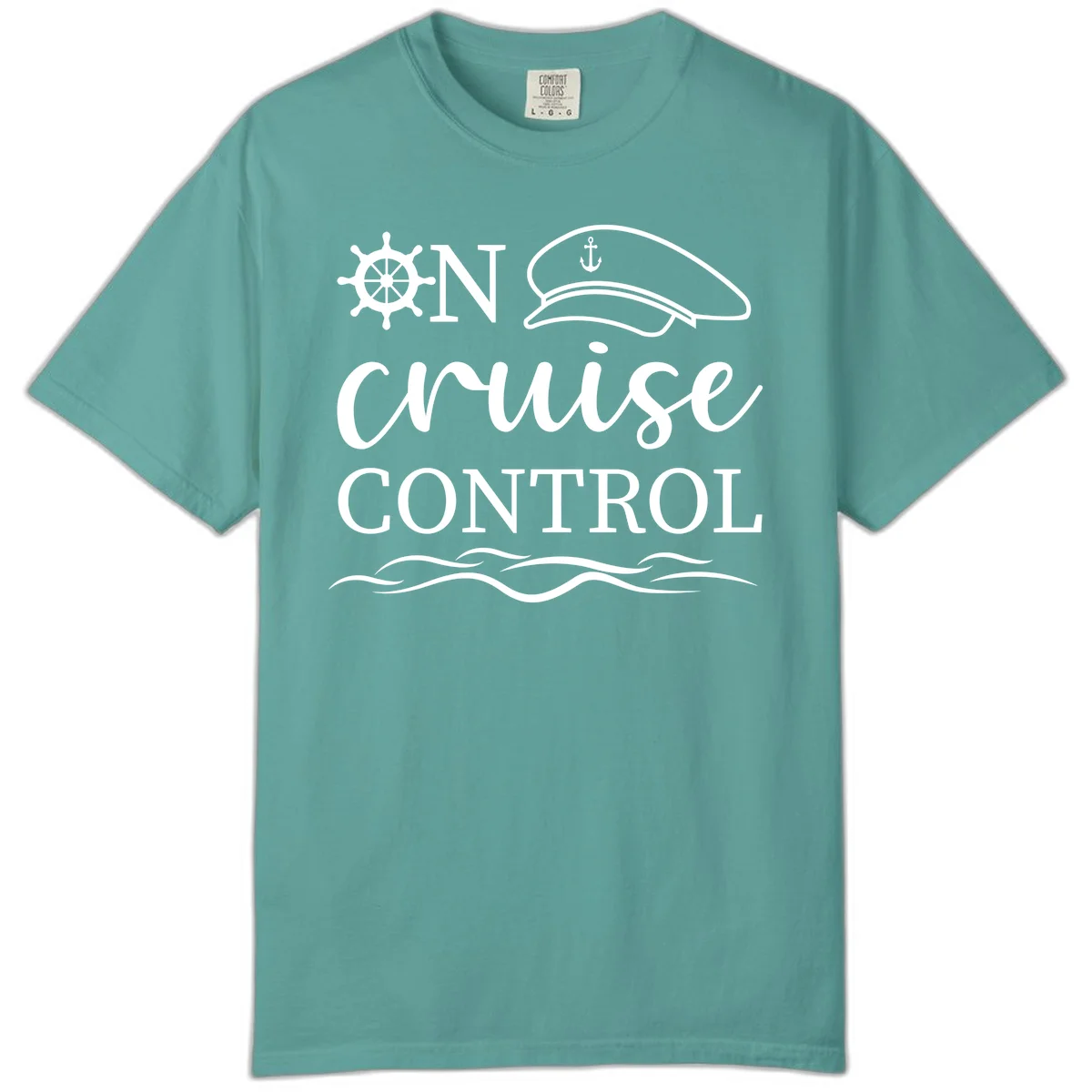 On Cruise Control Comfort Color Tee in Seafoam