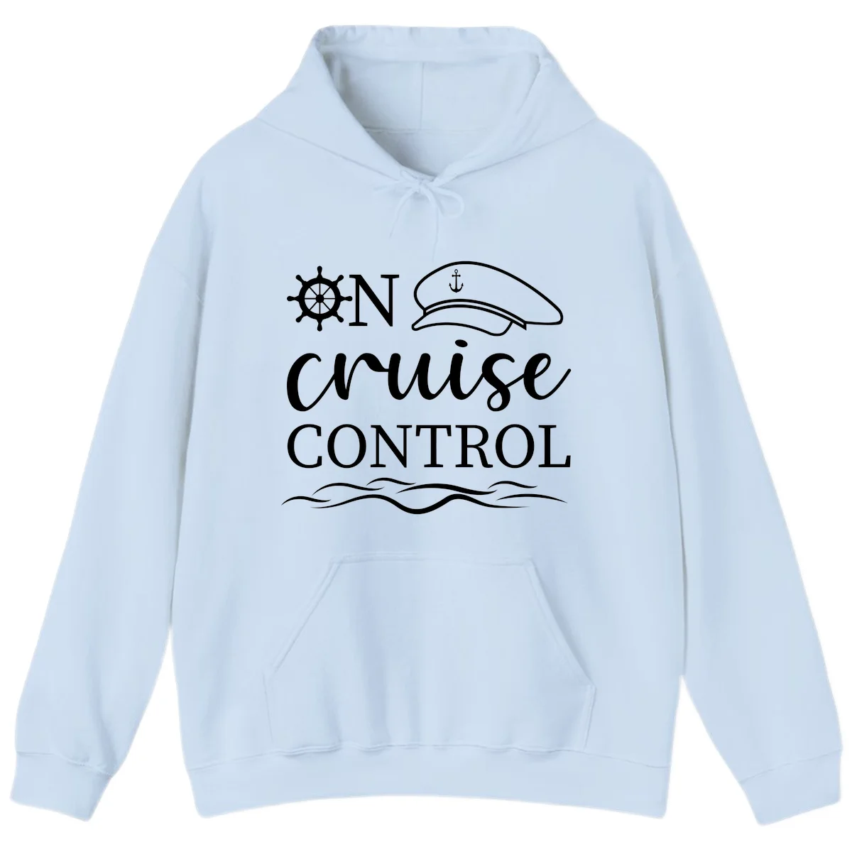 On Cruise Control Hoodie in Light Blue