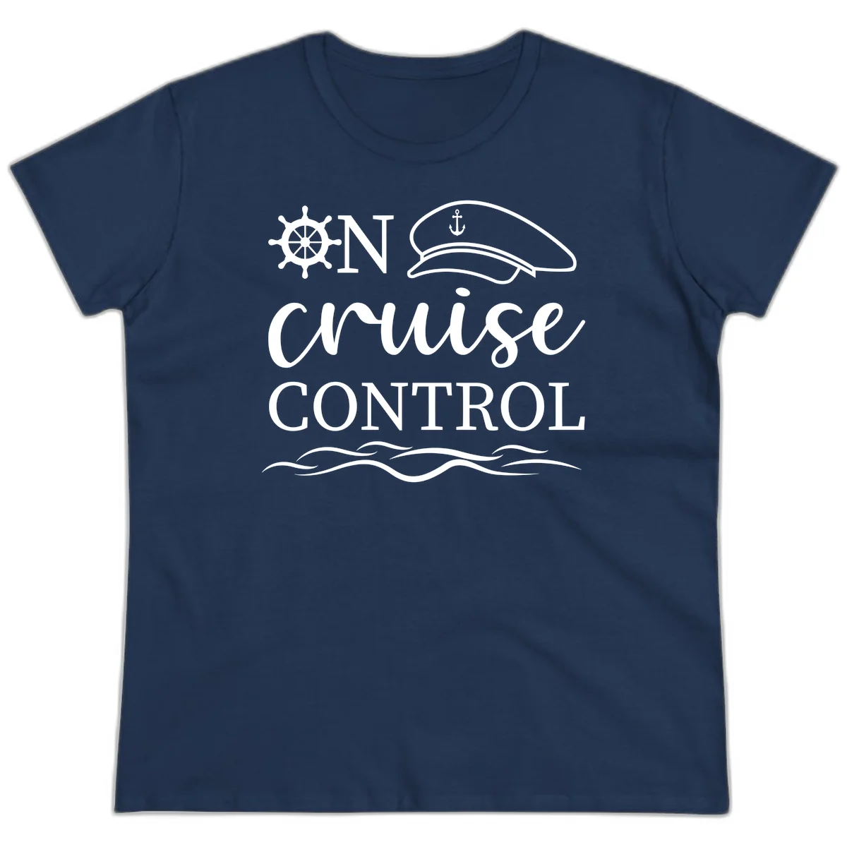 On Cruise Control Ladies Tee in Navy