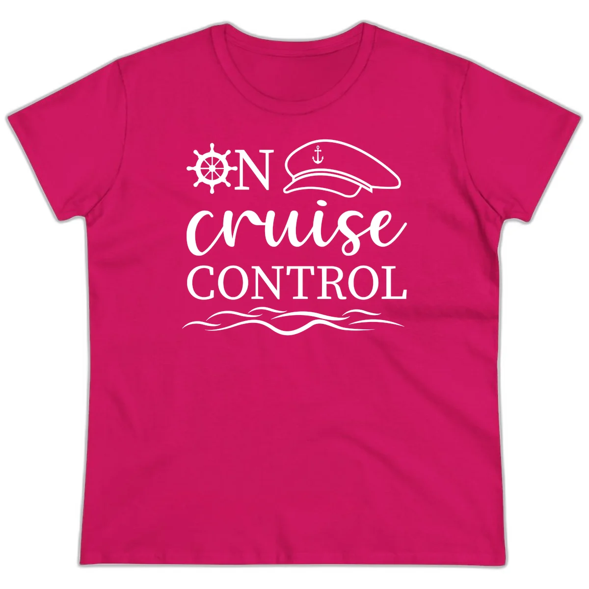 On Cruise Control Ladies Tee in Heliconia