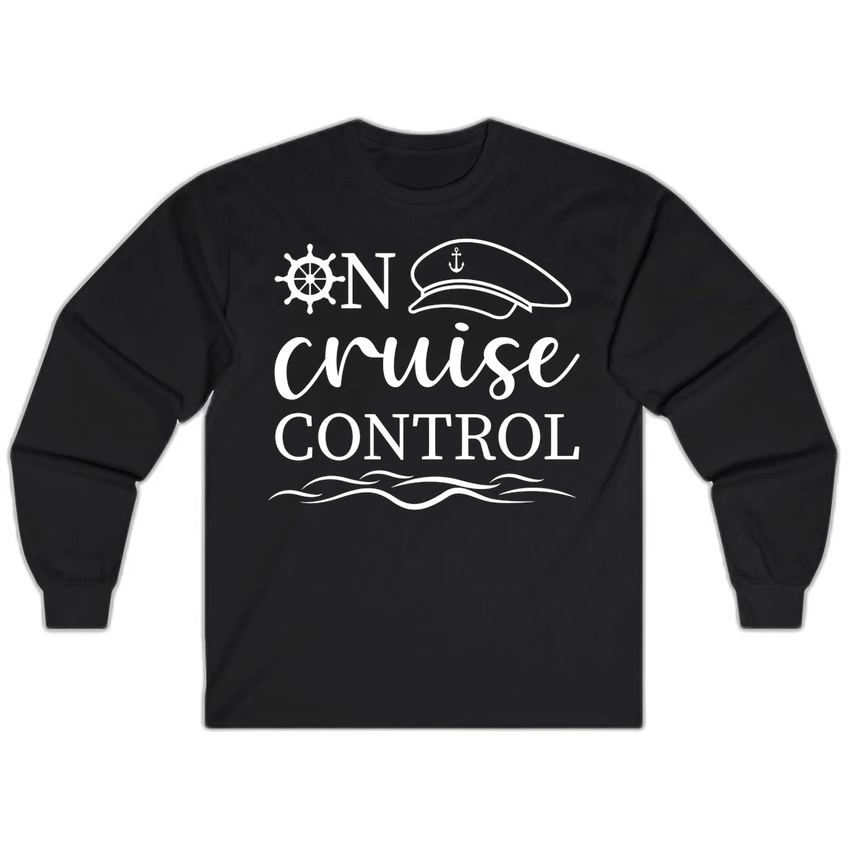 On Cruise Control Long Sleeve in Black