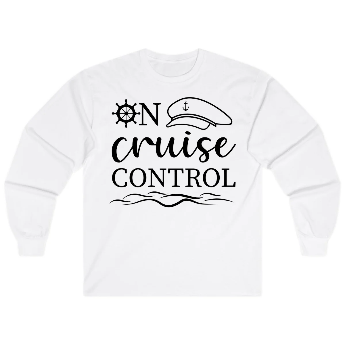 On Cruise Control Long Sleeve in White