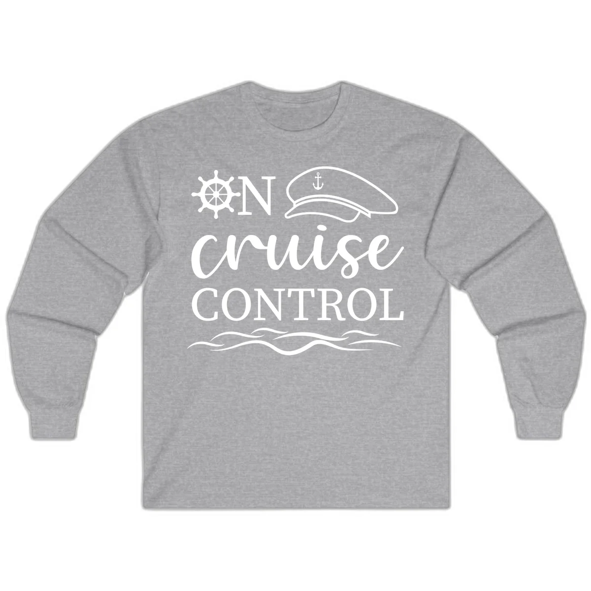 On Cruise Control Long Sleeve in Sport Grey