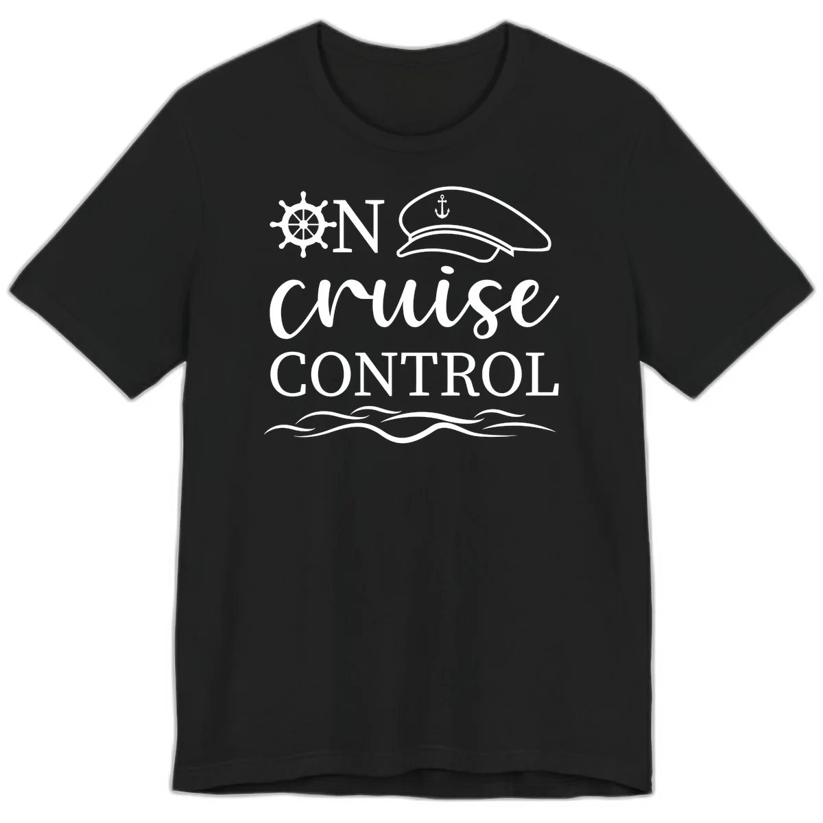 On Cruise Control Premium T-Shirt in Black
