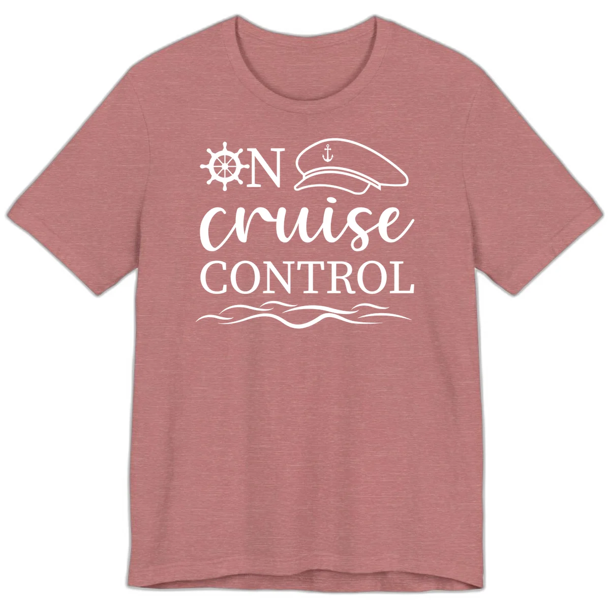On Cruise Control Premium T-Shirt in Heather Mauve