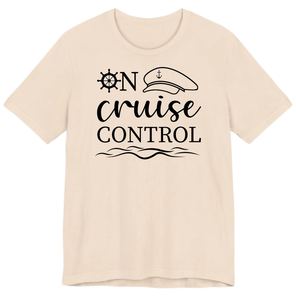 On Cruise Control Premium T-Shirt in Soft Cream