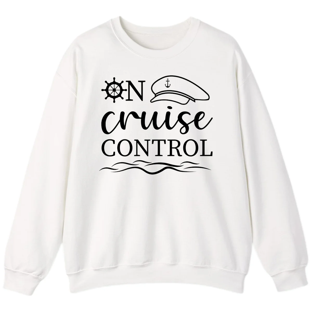 On Cruise Control Sweatshirt in White