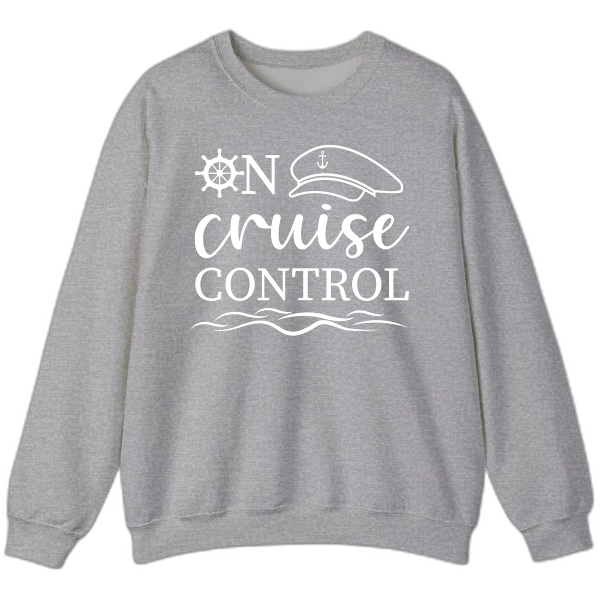On Cruise Control Sweatshirt in Sport Grey