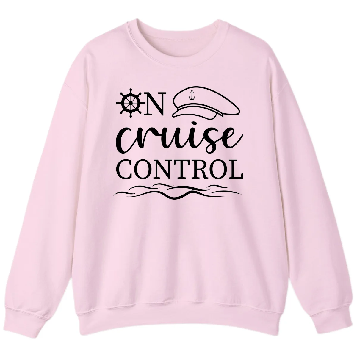 On Cruise Control Sweatshirt in Light Pink