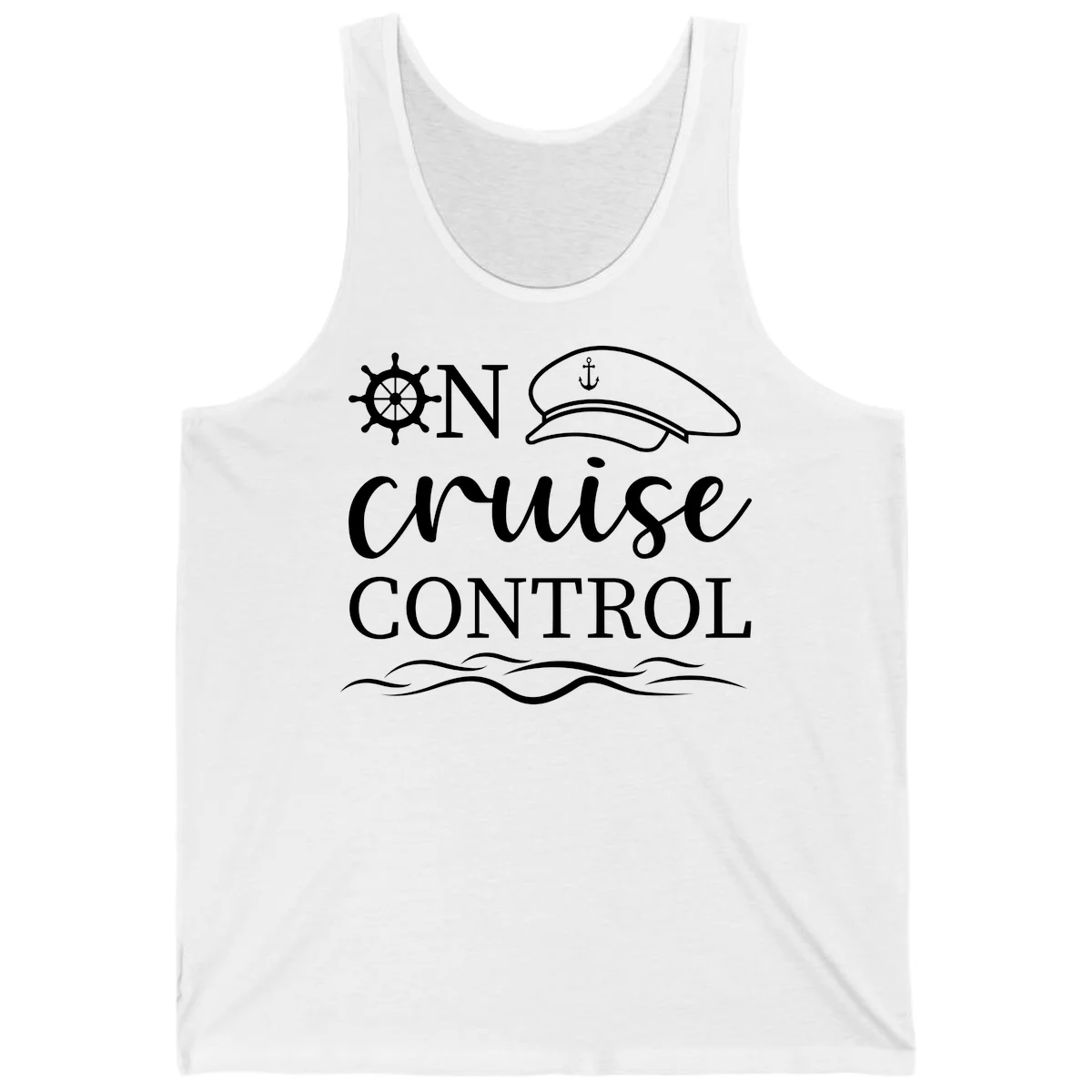 On Cruise Control Tank in White