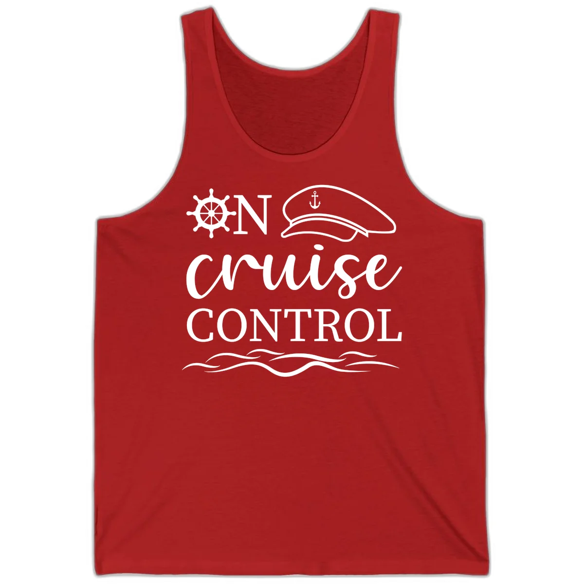 On Cruise Control Tank in Red