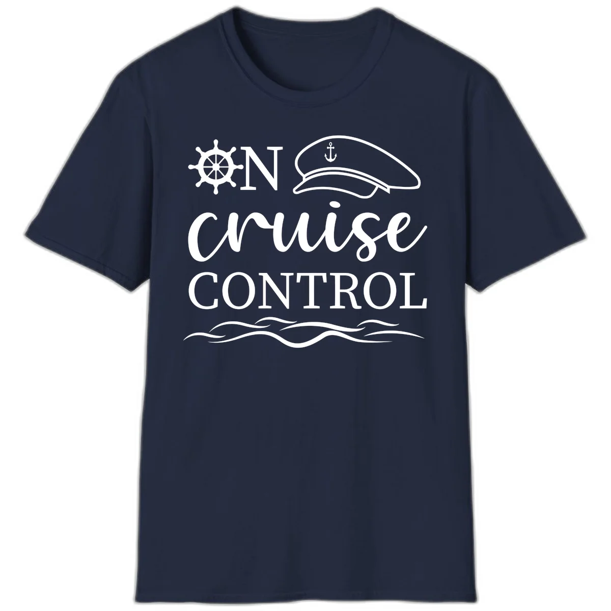 On Cruise Control T-Shirt in Navy