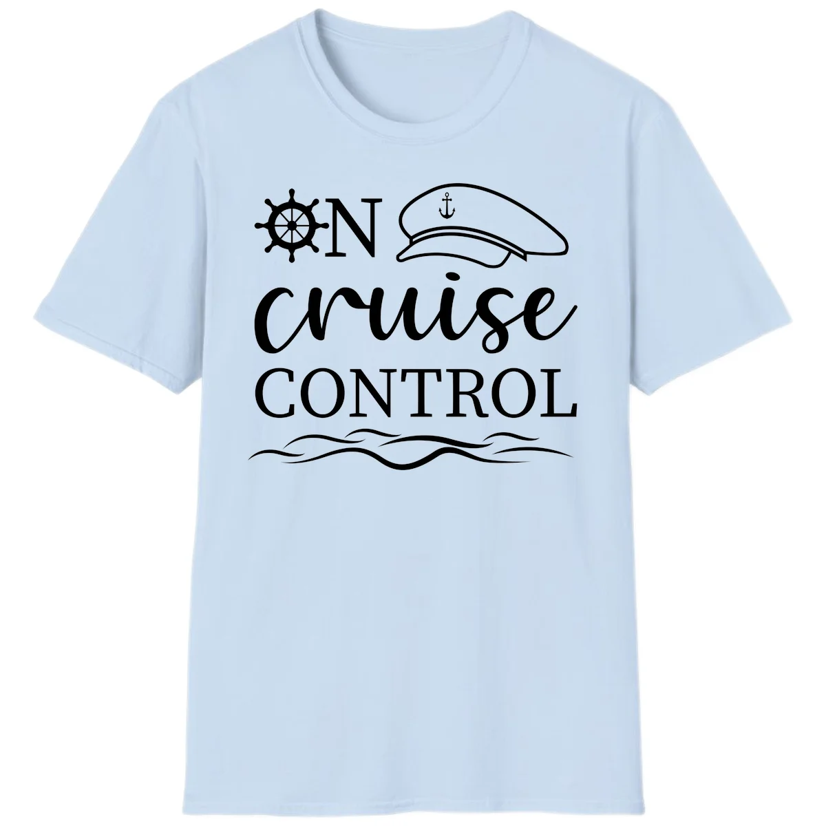 On Cruise Control T-Shirt in Light Blue