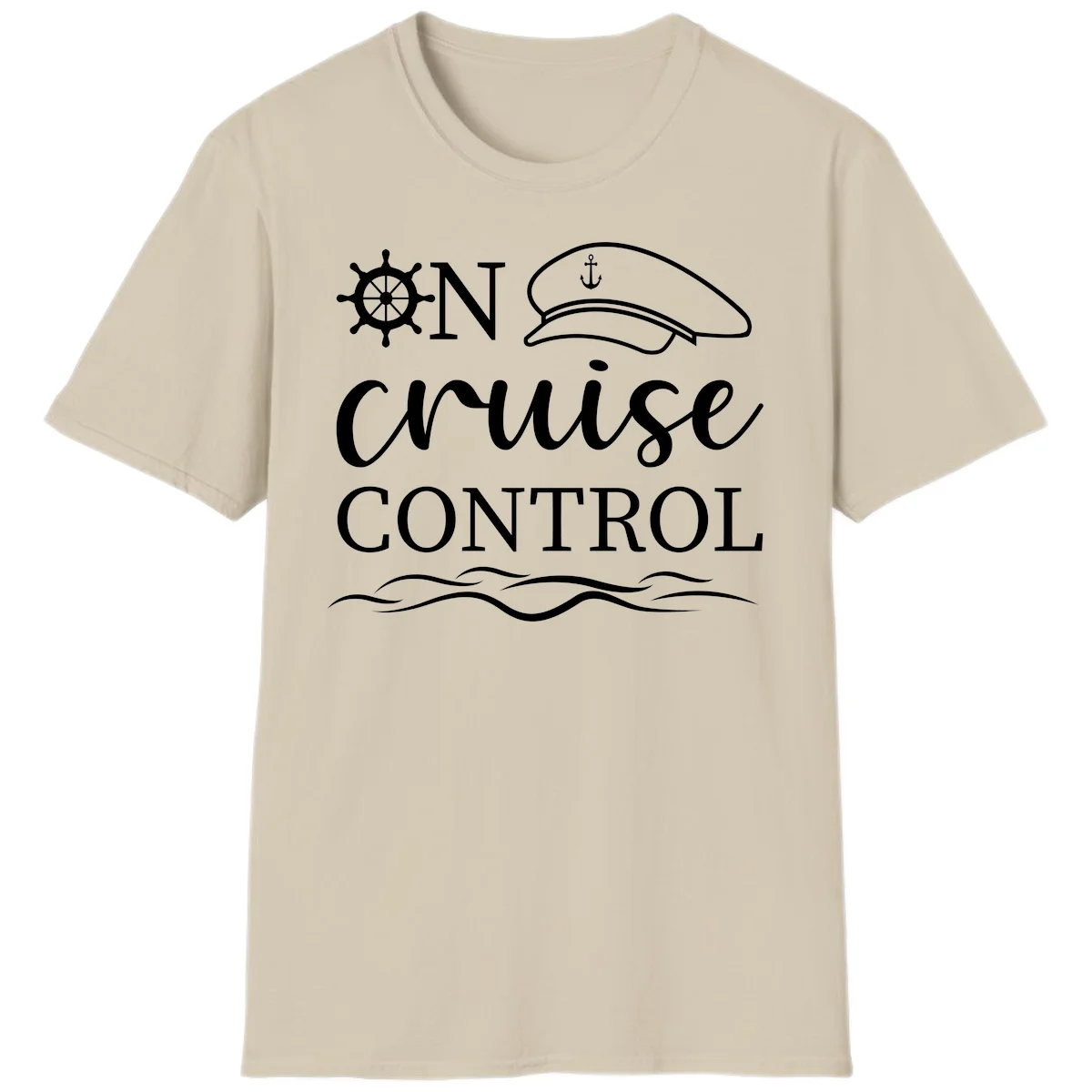 On Cruise Control T-Shirt in Sand