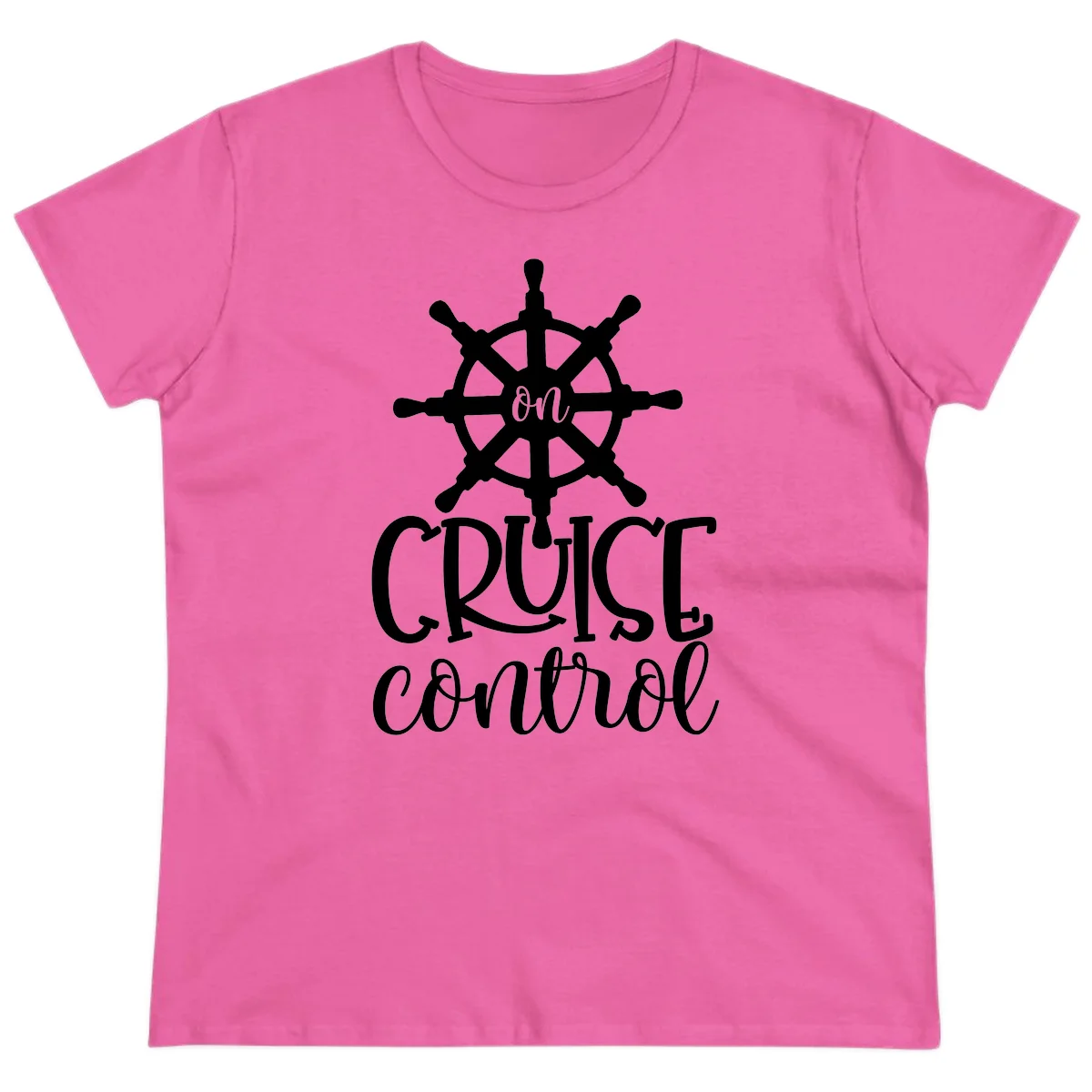 On Cruise Control Ladies Tee in Azalea