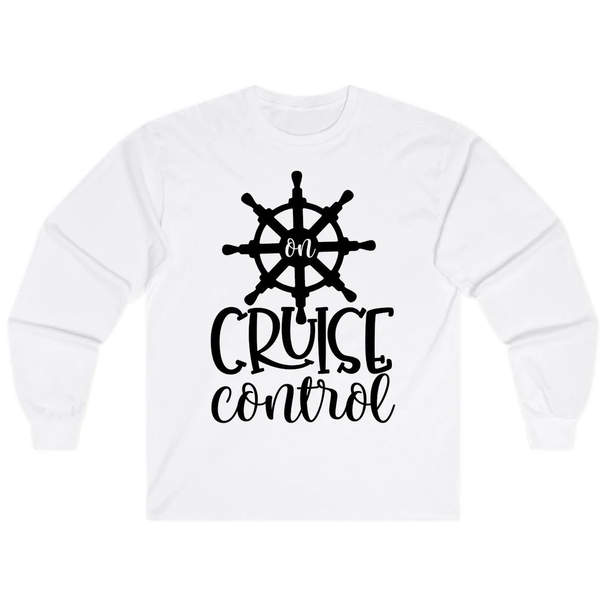 On Cruise Control Long Sleeve in White