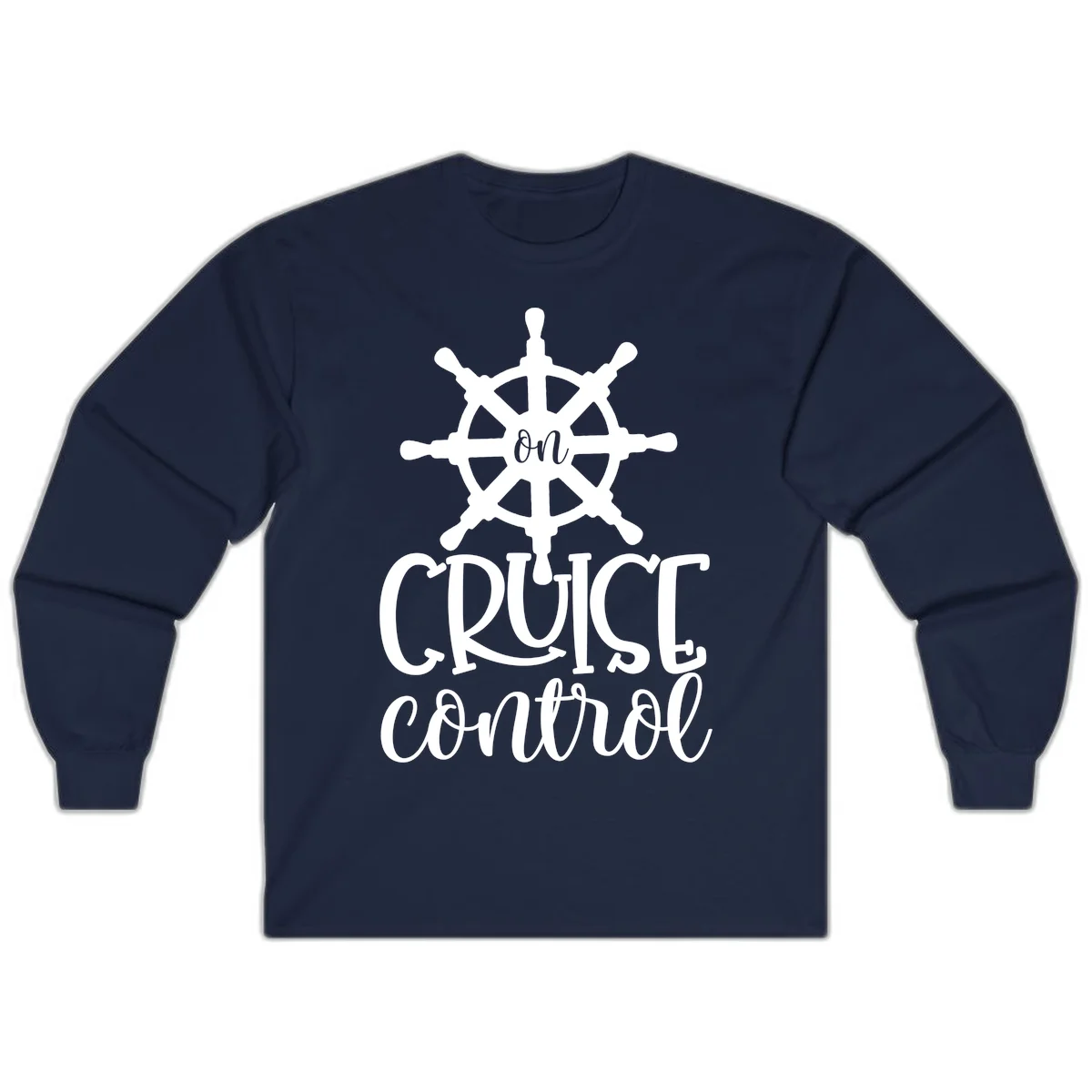 On Cruise Control Long Sleeve in Navy