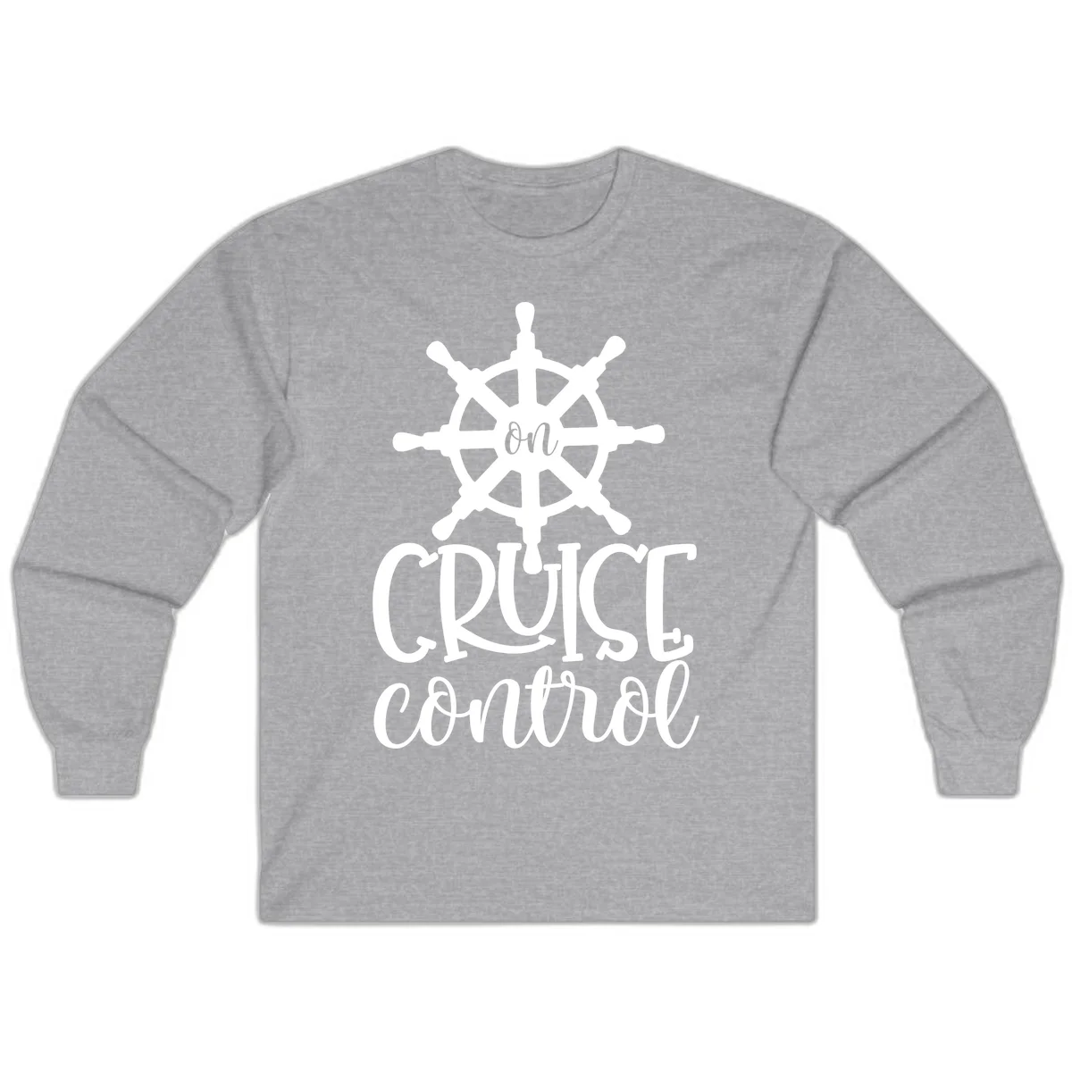 On Cruise Control Long Sleeve in Sport Grey