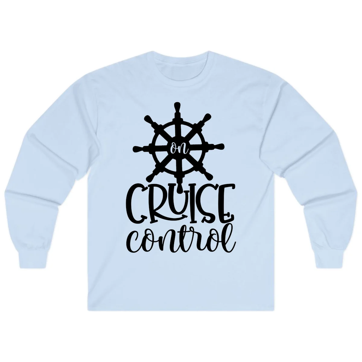 On Cruise Control Long Sleeve in Light Blue