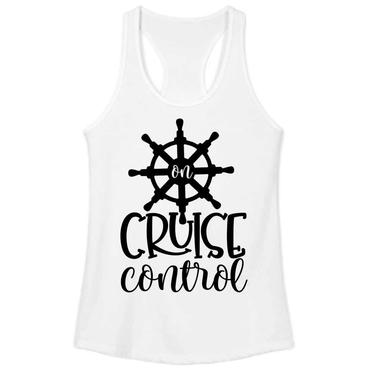 On Cruise Control Ladies Tank in White