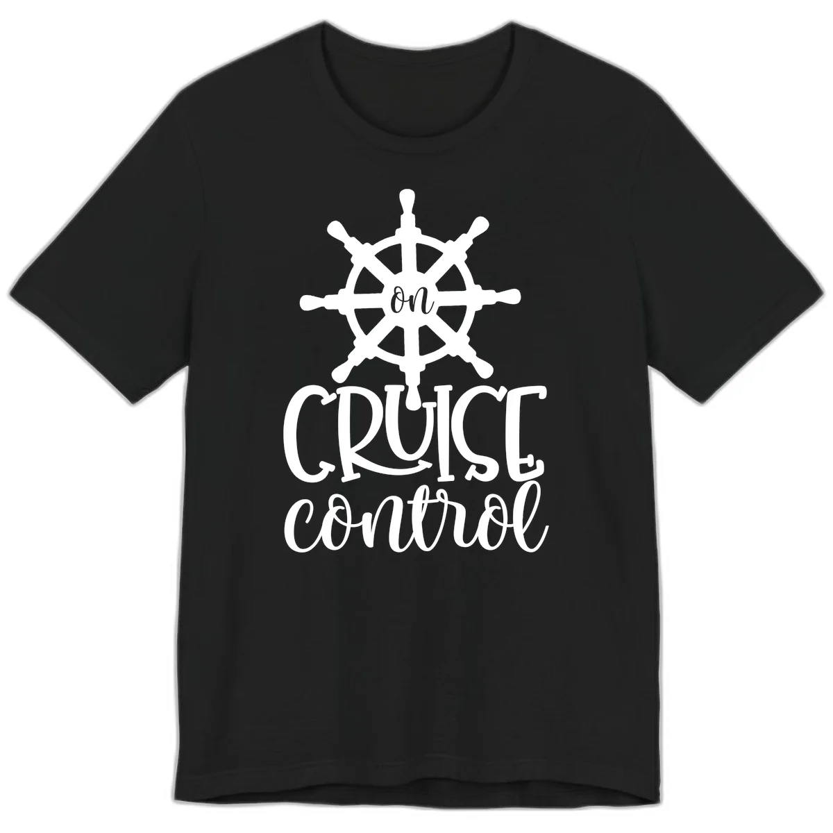 On Cruise Control Premium T-Shirt in Black