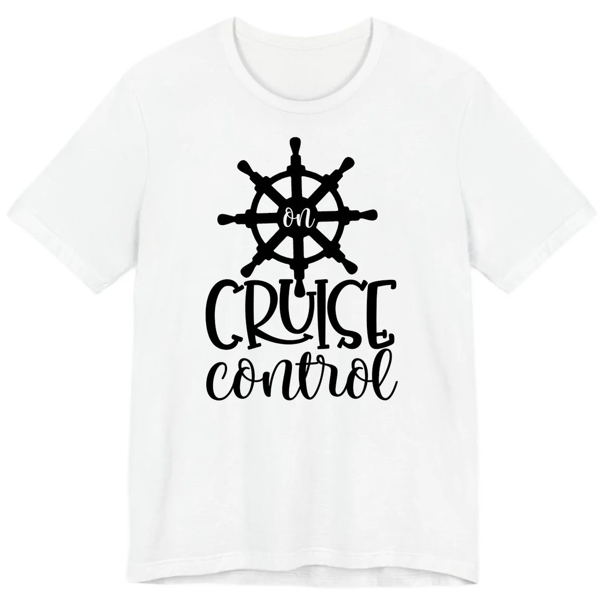 On Cruise Control Premium T-Shirt in White
