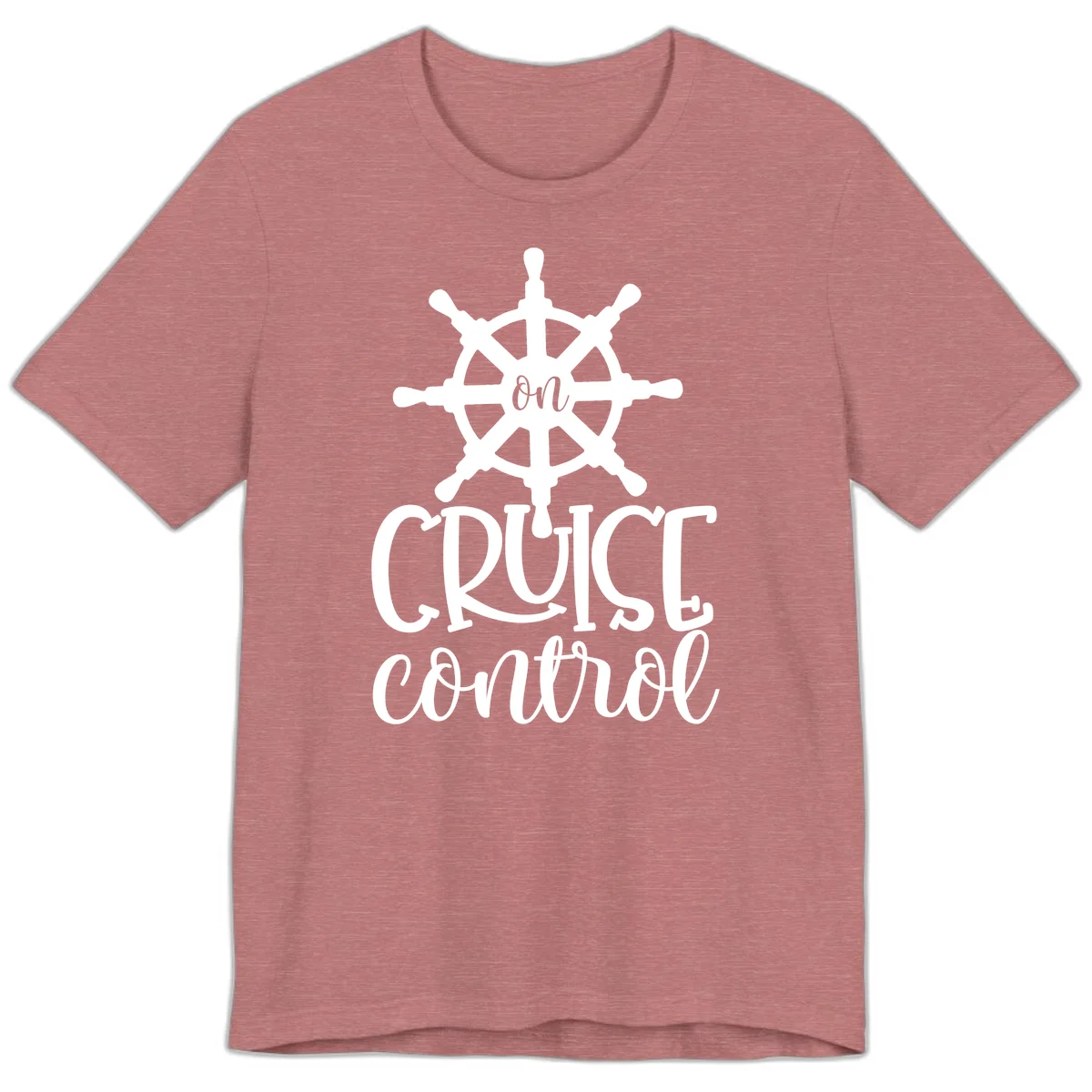 On Cruise Control Premium T-Shirt in Heather Mauve