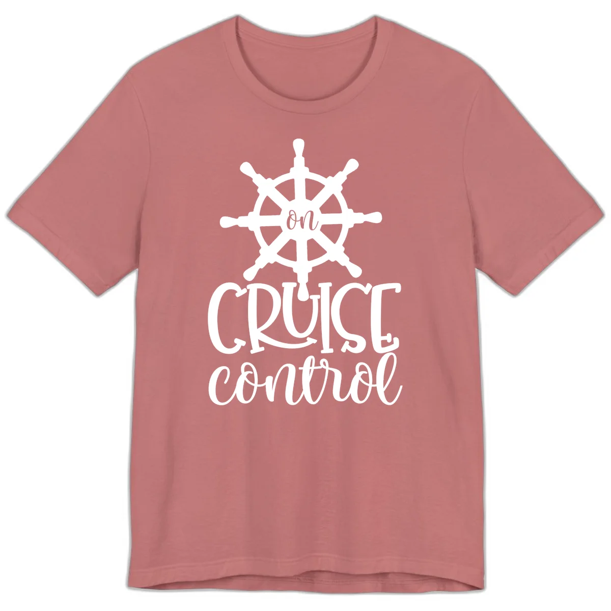 On Cruise Control Premium T-Shirt in Mauve