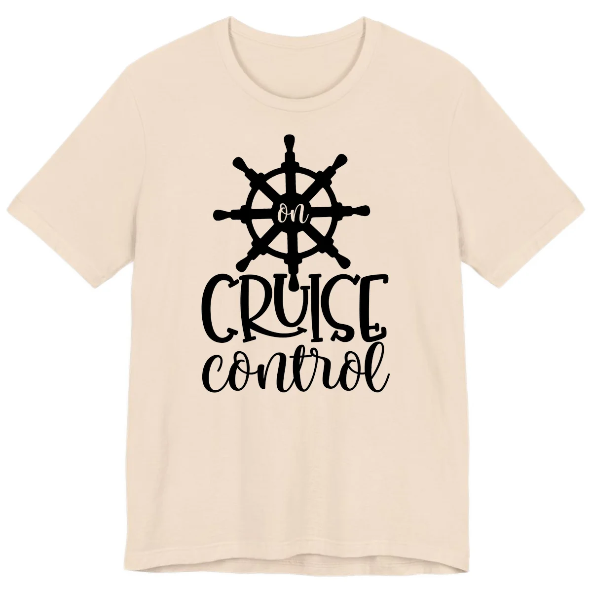 On Cruise Control Premium T-Shirt in Soft Cream