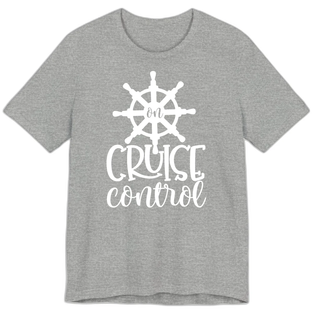 On Cruise Control Premium T-Shirt in Athletic Heather