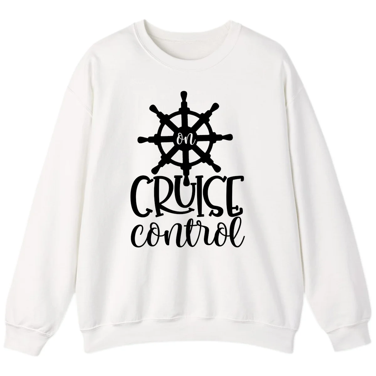 On Cruise Control Sweatshirt in White
