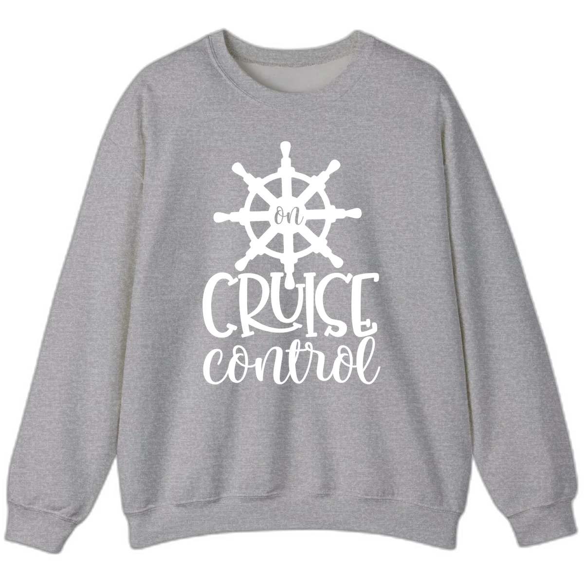 On Cruise Control Sweatshirt in Sport Grey