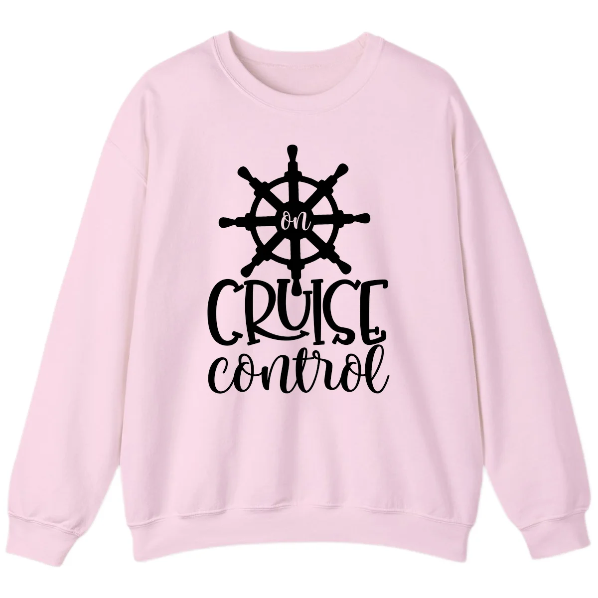 On Cruise Control Sweatshirt in Light Pink