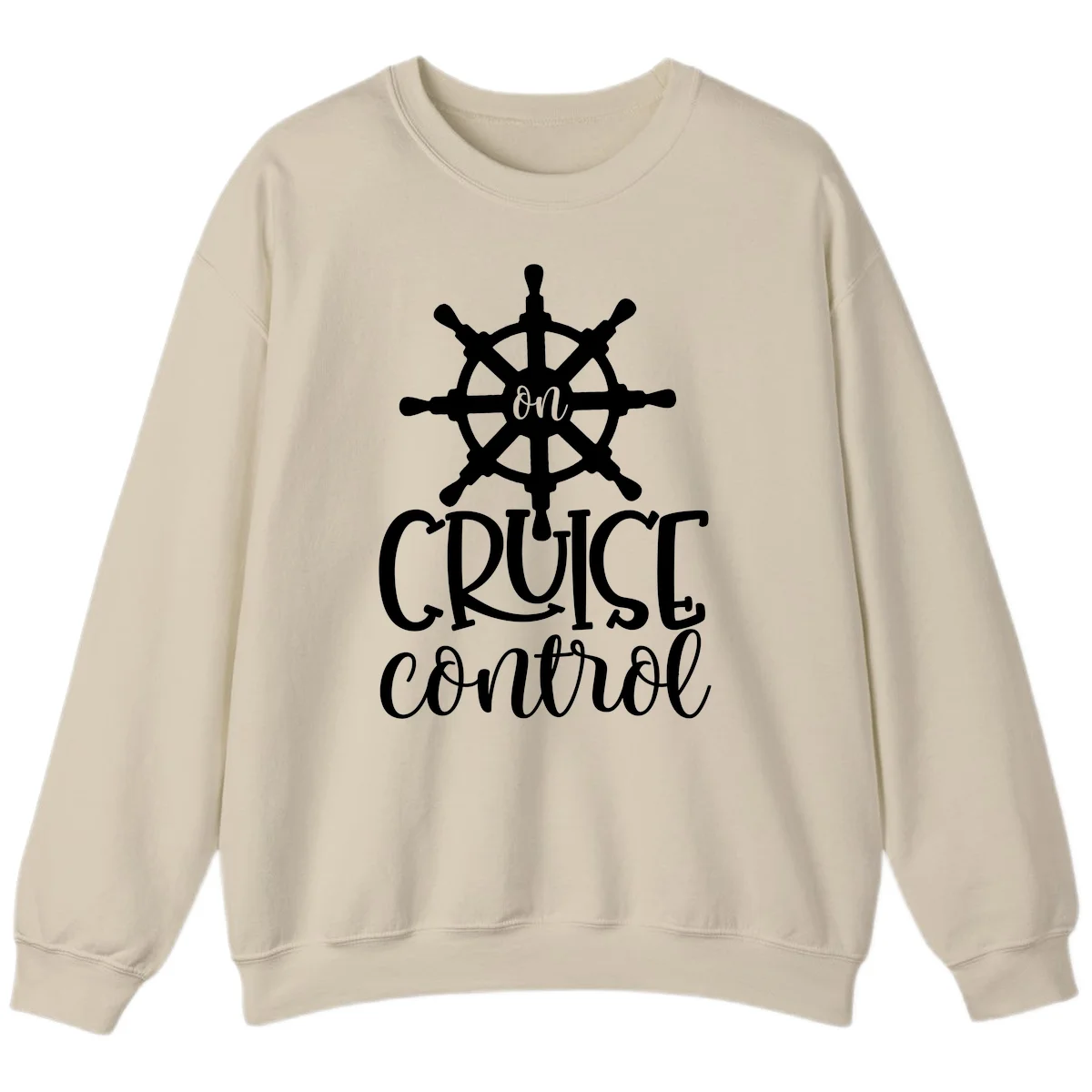 On Cruise Control Sweatshirt in Sand