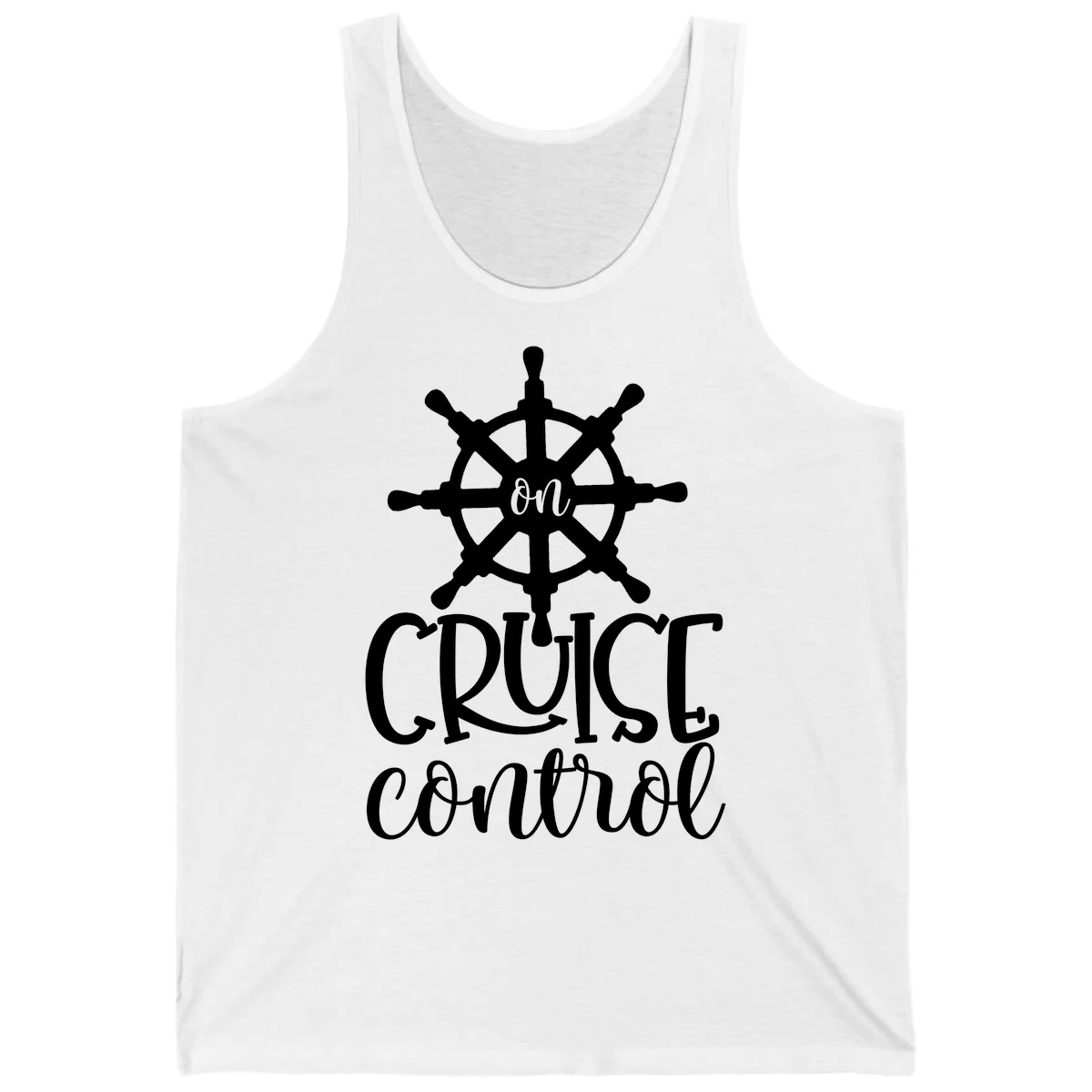 On Cruise Control Tank in White