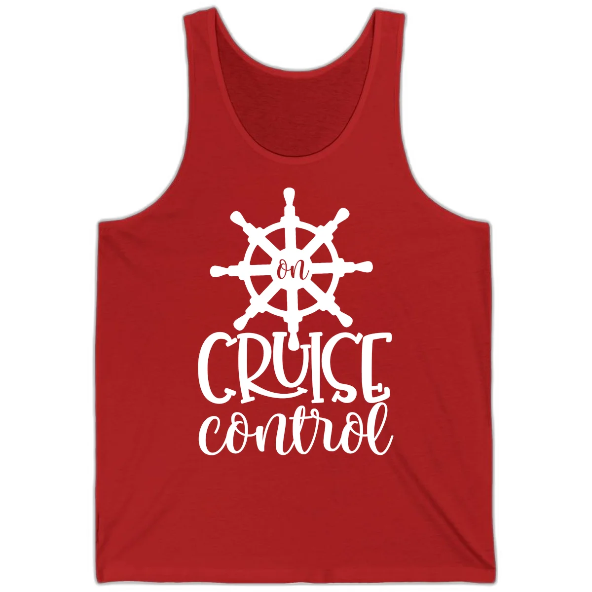 On Cruise Control Tank in Red