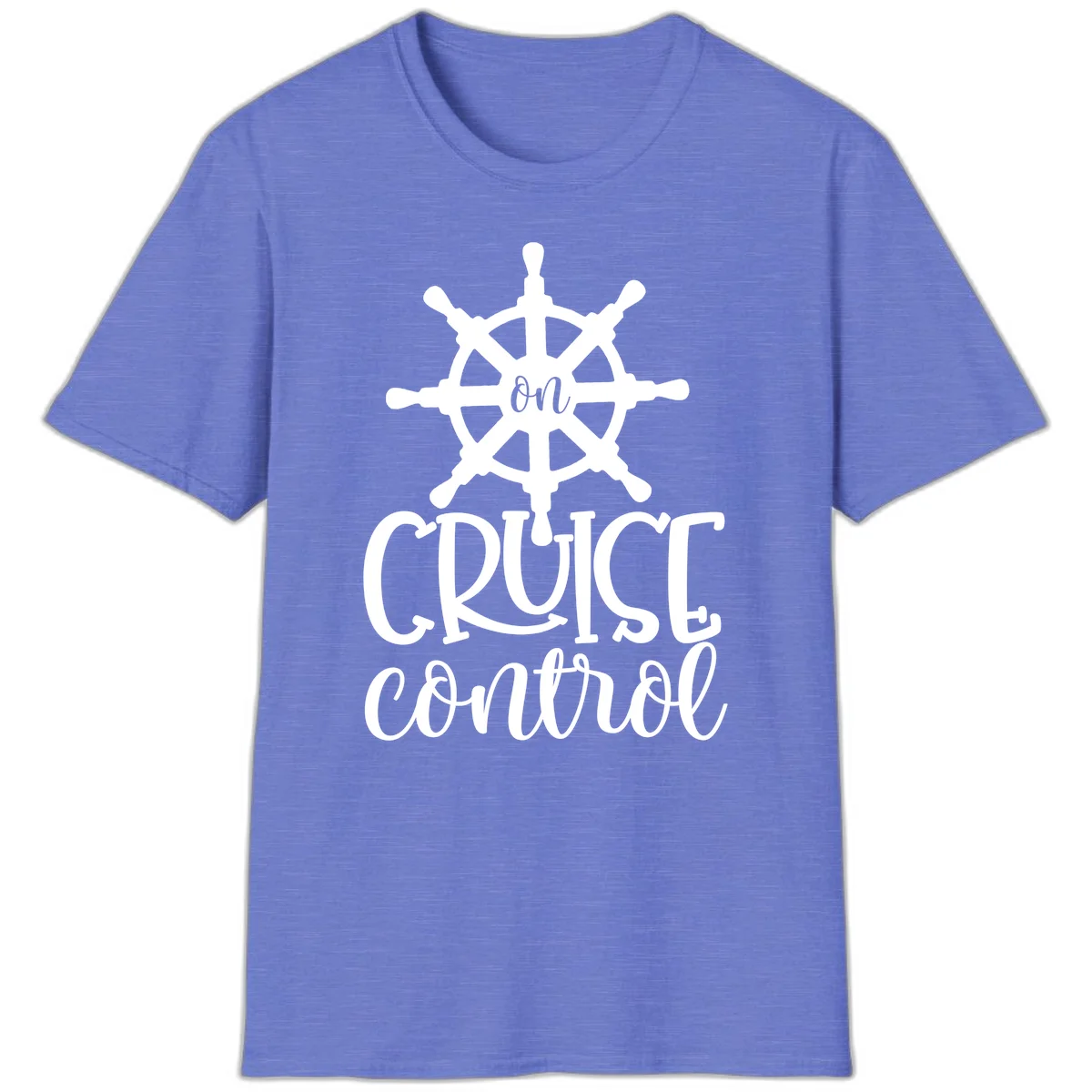 On Cruise Control T-Shirt in Heather Royal