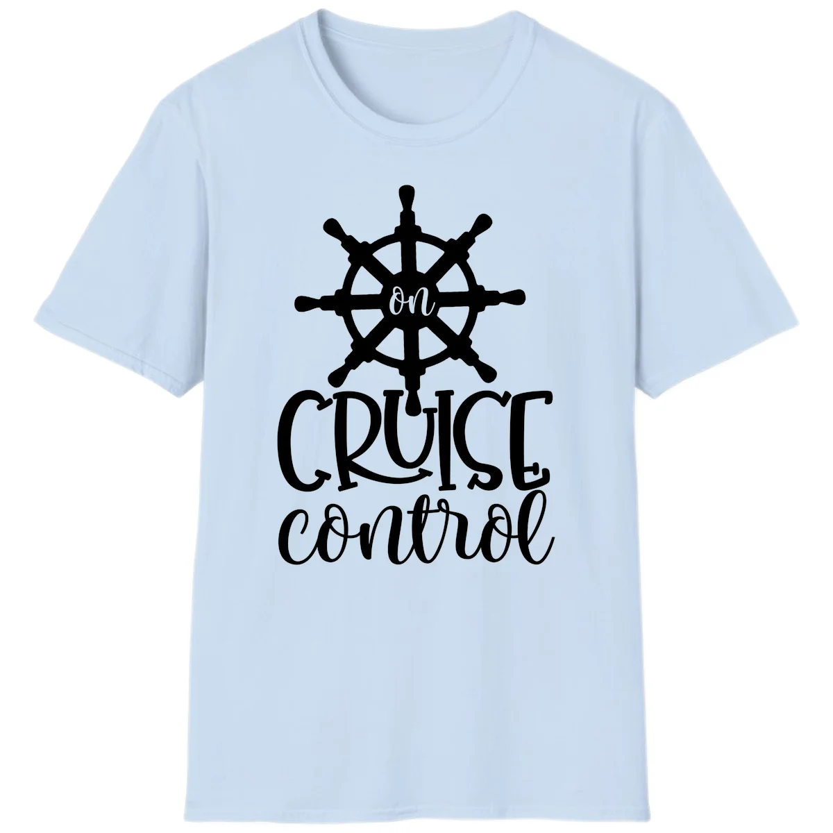 On Cruise Control T-Shirt in Light Blue