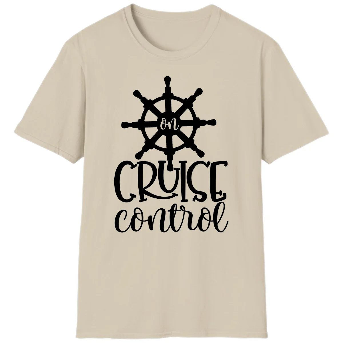 On Cruise Control T-Shirt in Sand