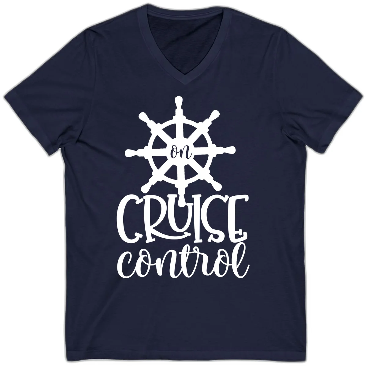 On Cruise Control V-Neck in Navy