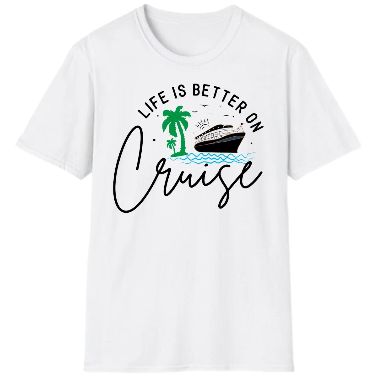 Life Is Better On Chill T-Shirt in White