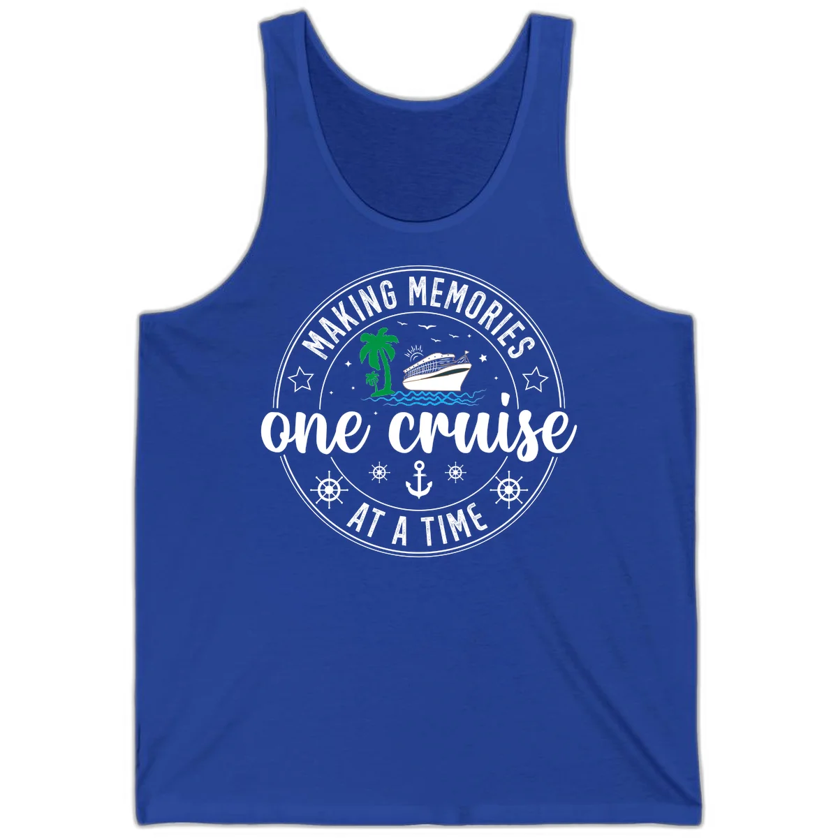 Making Memories One Cruise At A Time Tank in True Royal