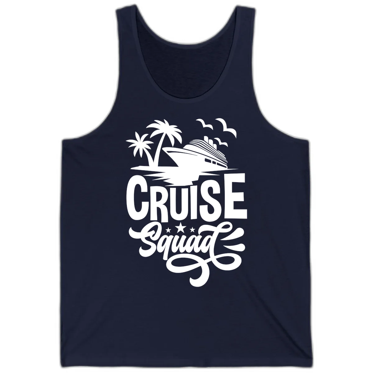 Cruise Squad Goals Tank in Navy